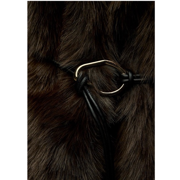 Zara Women's Dark Brown Teddy Jacket - Picture 3 of 5